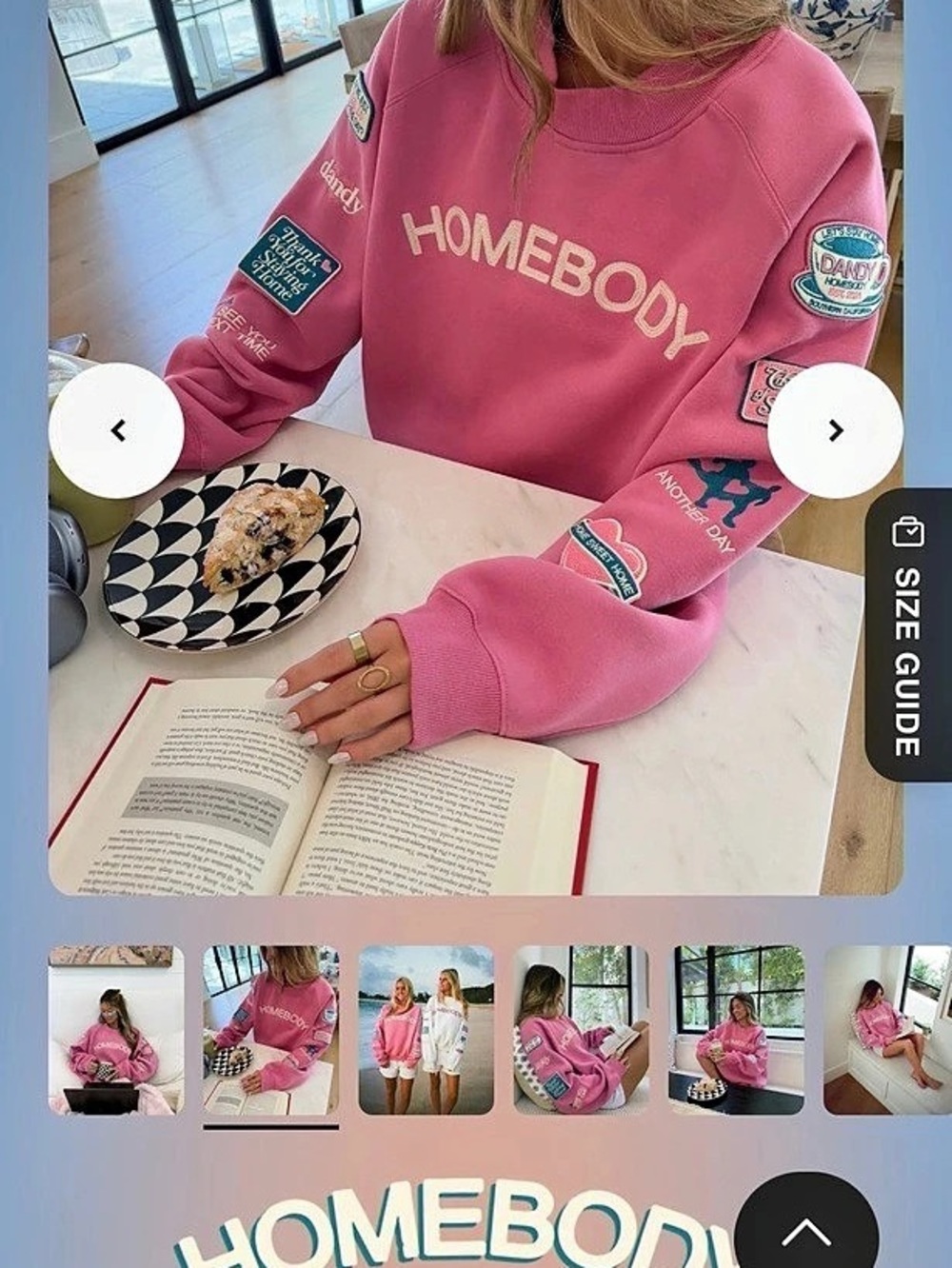 Dandy Homebody Mockneck in Pink Sweatshirt